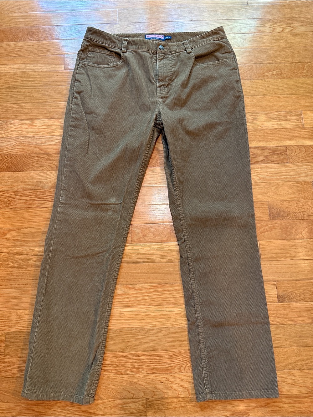 Vineyard Vines Men's Brown Corduroy Chinos